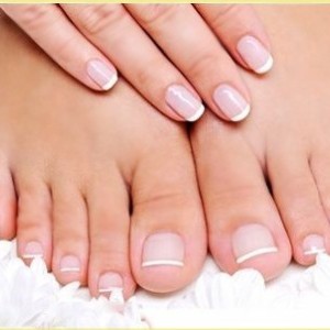 Gelish French Pedicure