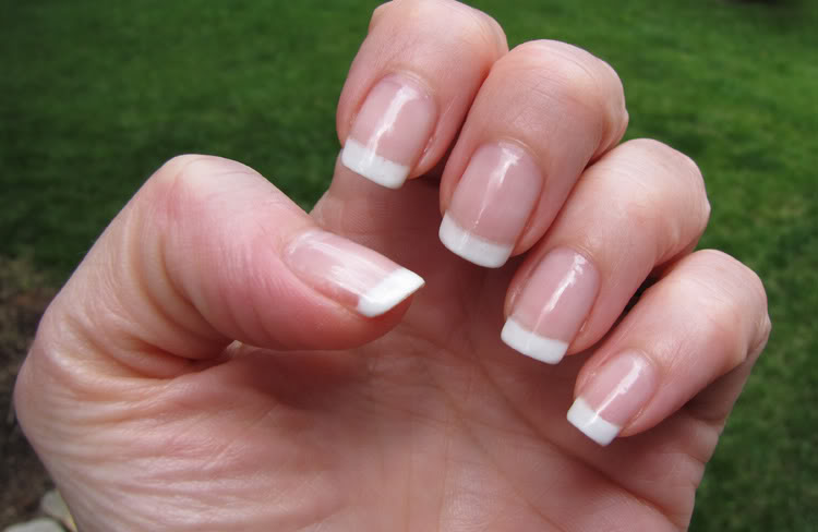 Gelish French Polish change